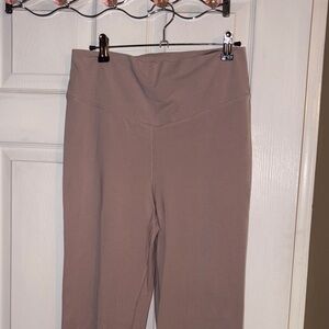 Women's Light Pink/Tan Yoga Pants tall